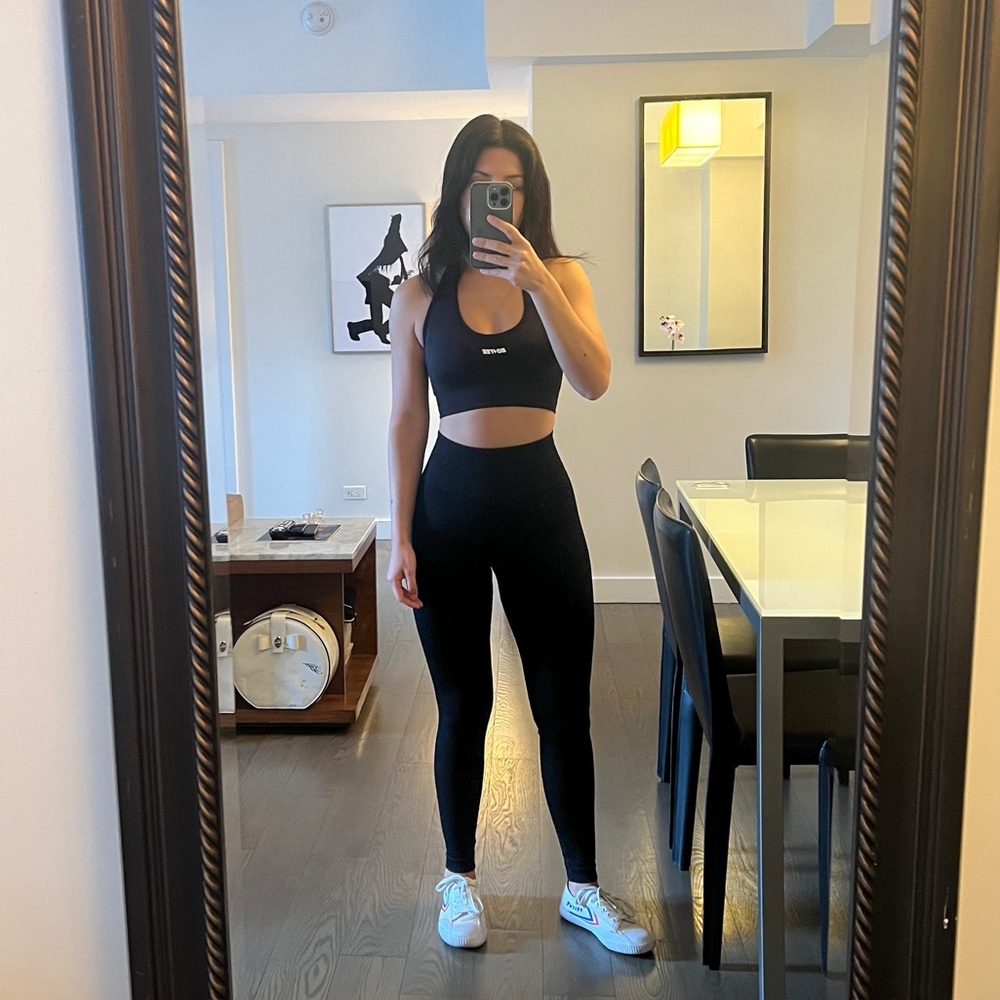 Black XS Activewear gym set from bo+tee